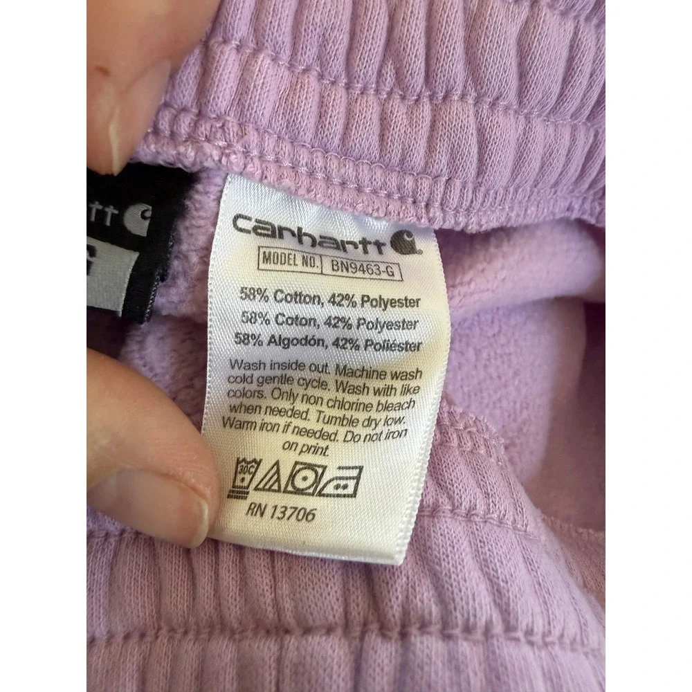 Carhartt‎ purple fleece sweatpants youth